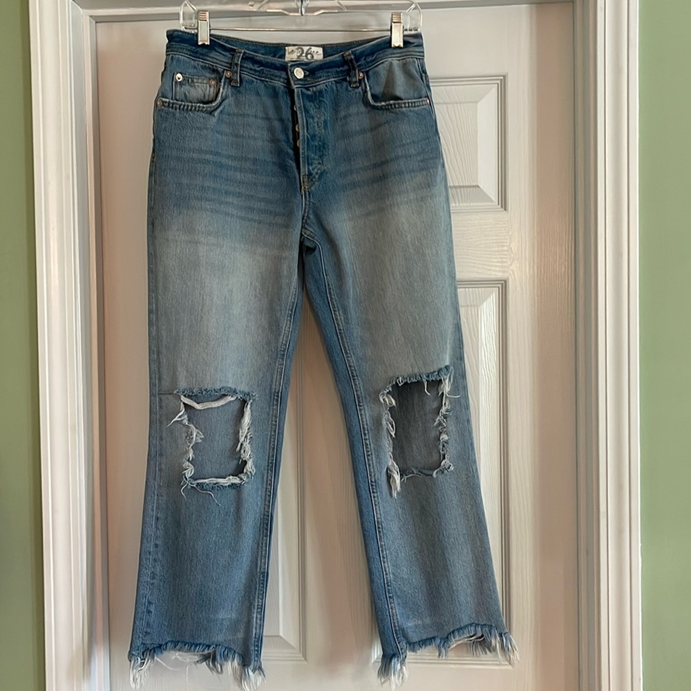 WE THE FREE Distressed Jeans-Sz 26